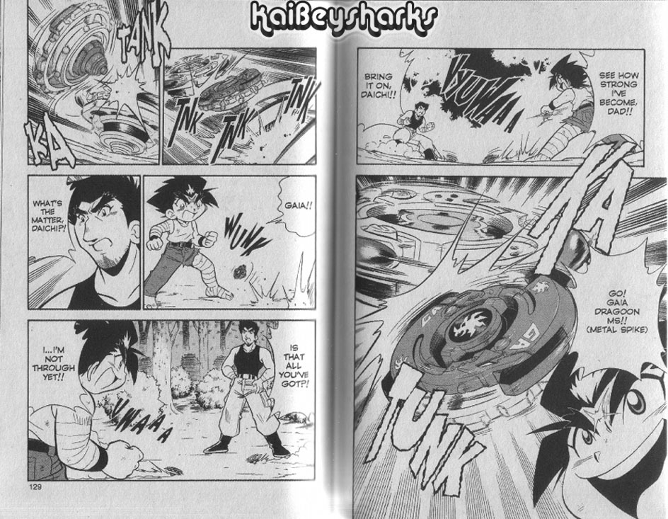 Bakuden Shoot Beyblade Chapter 12.3-5 page 8 - Vol.12 Chapter 3.5