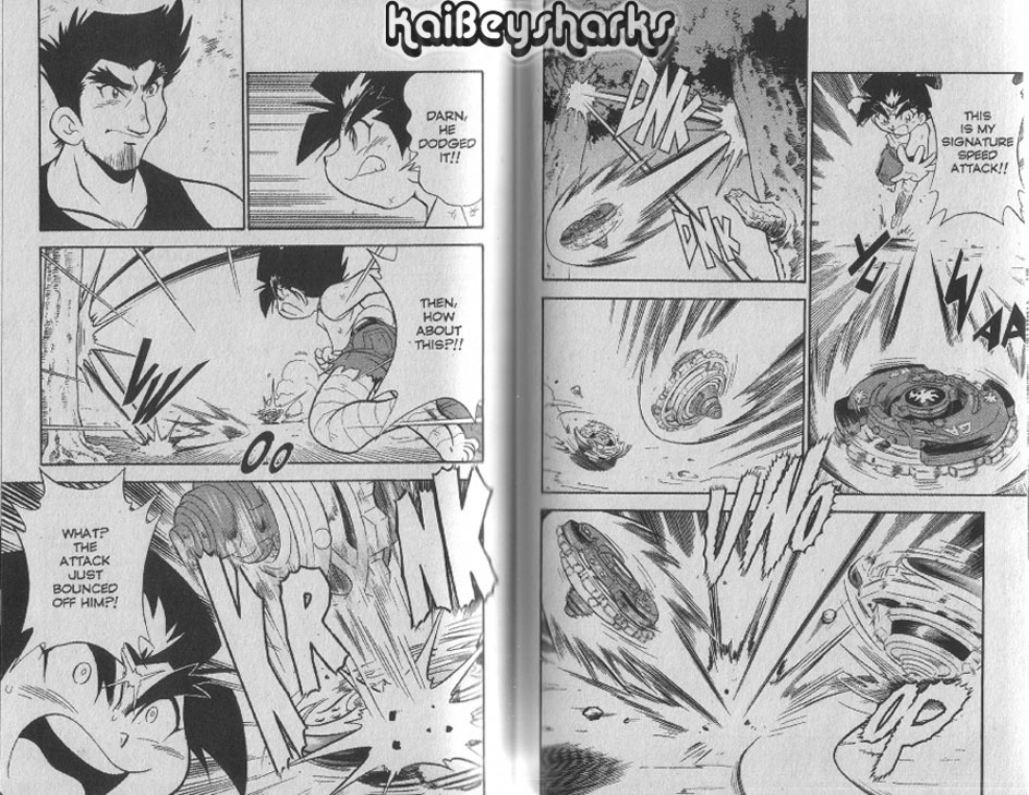 Bakuden Shoot Beyblade Chapter 12.3-5 page 9 - Vol.12 Chapter 3.5