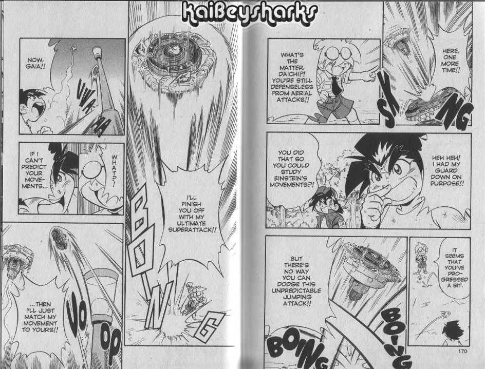 Bakuden Shoot Beyblade Chapter 12.3-6 page 13 - Vol.12 Chapter 3.6