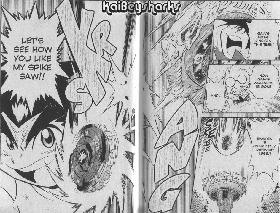 Bakuden Shoot Beyblade Chapter 12.3-6 page 14 - Vol.12 Chapter 3.6