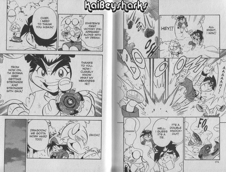 Bakuden Shoot Beyblade Chapter 12.3-6 page 15 - Vol.12 Chapter 3.6