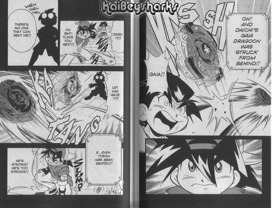 Bakuden Shoot Beyblade Chapter 12.3-6 page 2 - Vol.12 Chapter 3.6