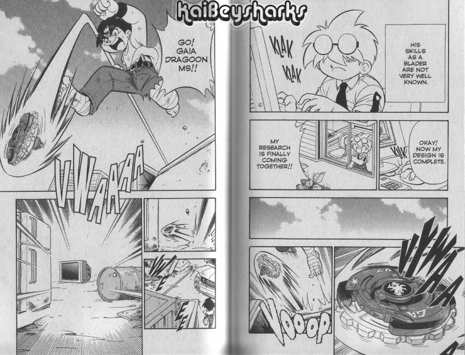 Bakuden Shoot Beyblade Chapter 12.3-6 page 4 - Vol.12 Chapter 3.6