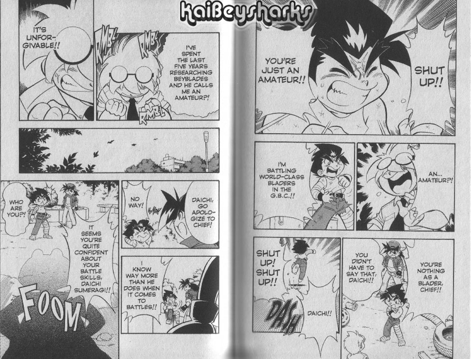 Bakuden Shoot Beyblade Chapter 12.3-6 page 6 - Vol.12 Chapter 3.6