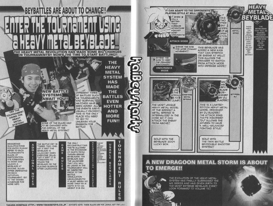 Bakuden Shoot Beyblade Chapter 12.3-7 page 2 - Vol.12 Chapter 3.7