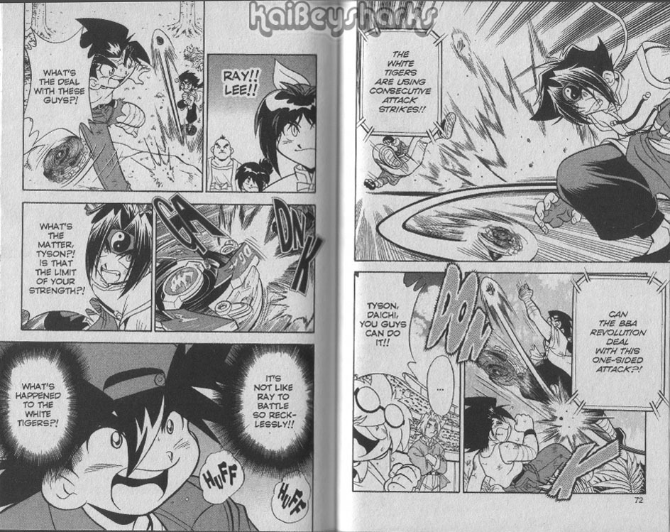 Bakuden Shoot Beyblade Chapter 12.3 page 11 - Vol.12 Chapter 3