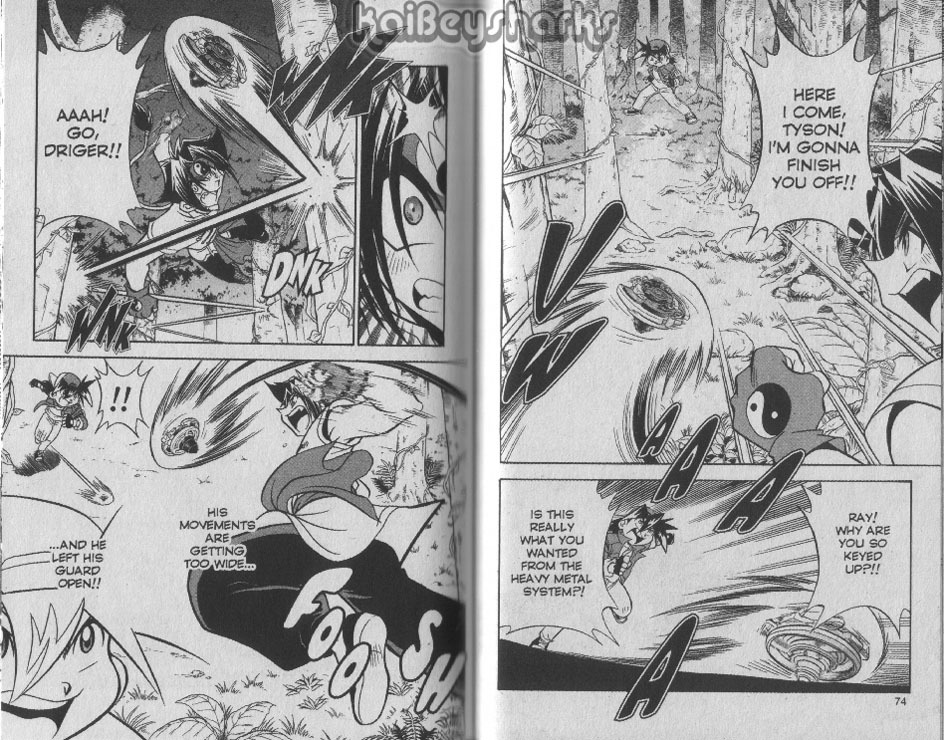 Bakuden Shoot Beyblade Chapter 12.3 page 12 - Vol.12 Chapter 3