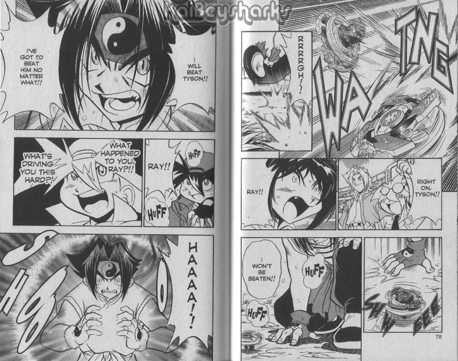 Bakuden Shoot Beyblade Chapter 12.3 page 14 - Vol.12 Chapter 3
