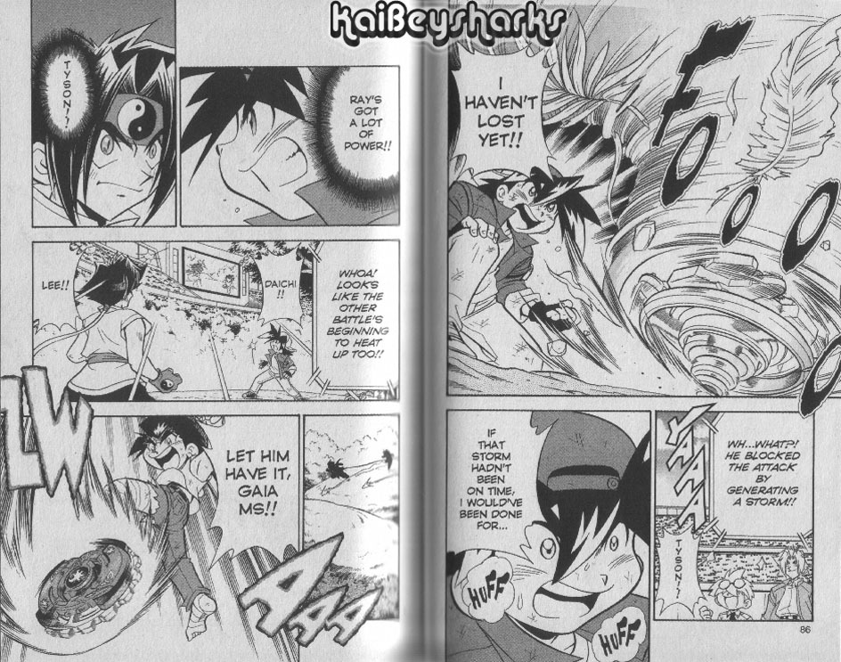 Bakuden Shoot Beyblade Chapter 12.3 page 18 - Vol.12 Chapter 3