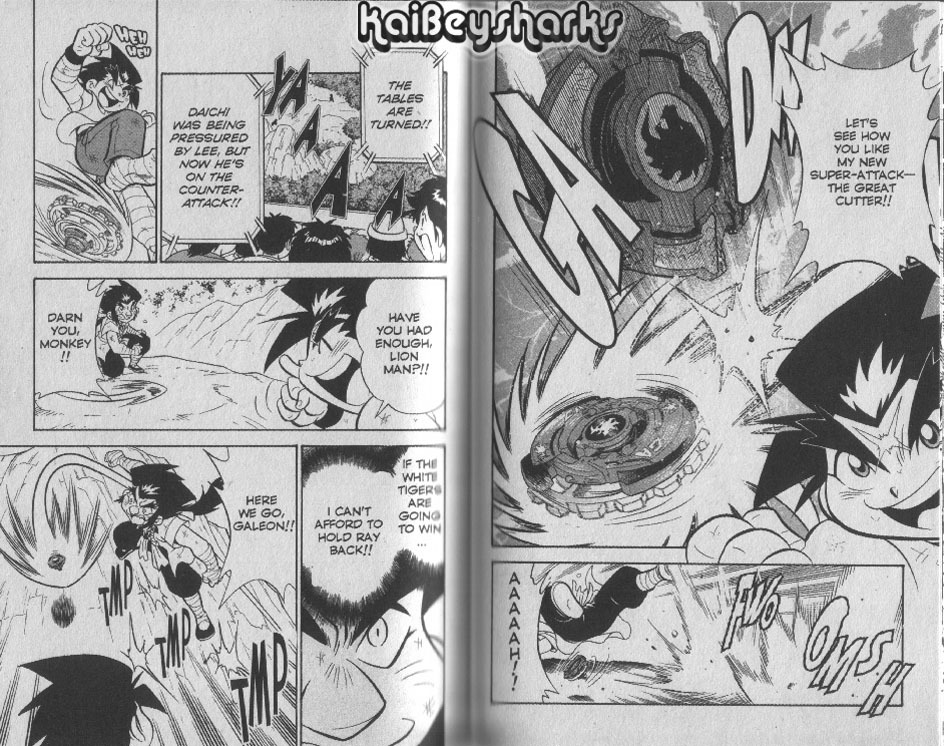 Bakuden Shoot Beyblade Chapter 12.3 page 19 - Vol.12 Chapter 3