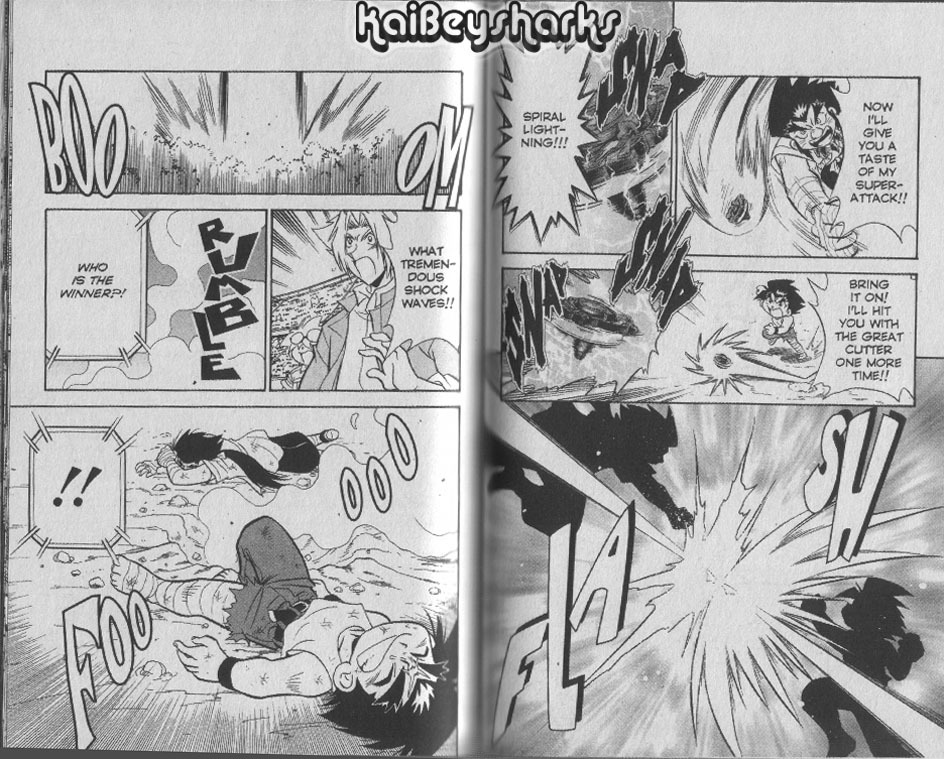 Bakuden Shoot Beyblade Chapter 12.3 page 20 - Vol.12 Chapter 3