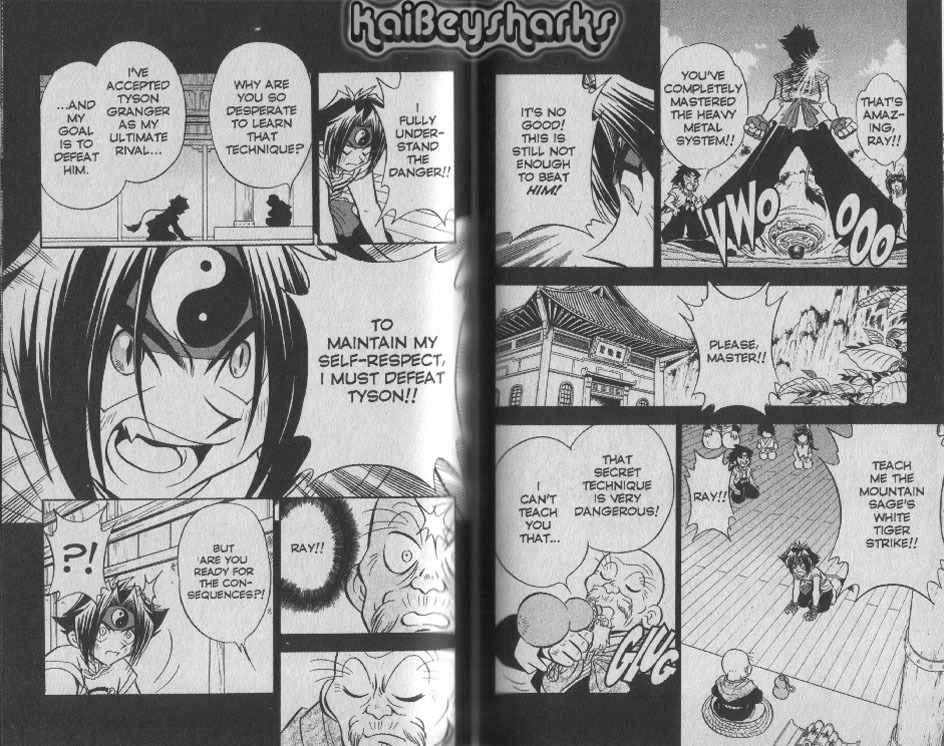 Bakuden Shoot Beyblade Chapter 12.3 page 23 - Vol.12 Chapter 3