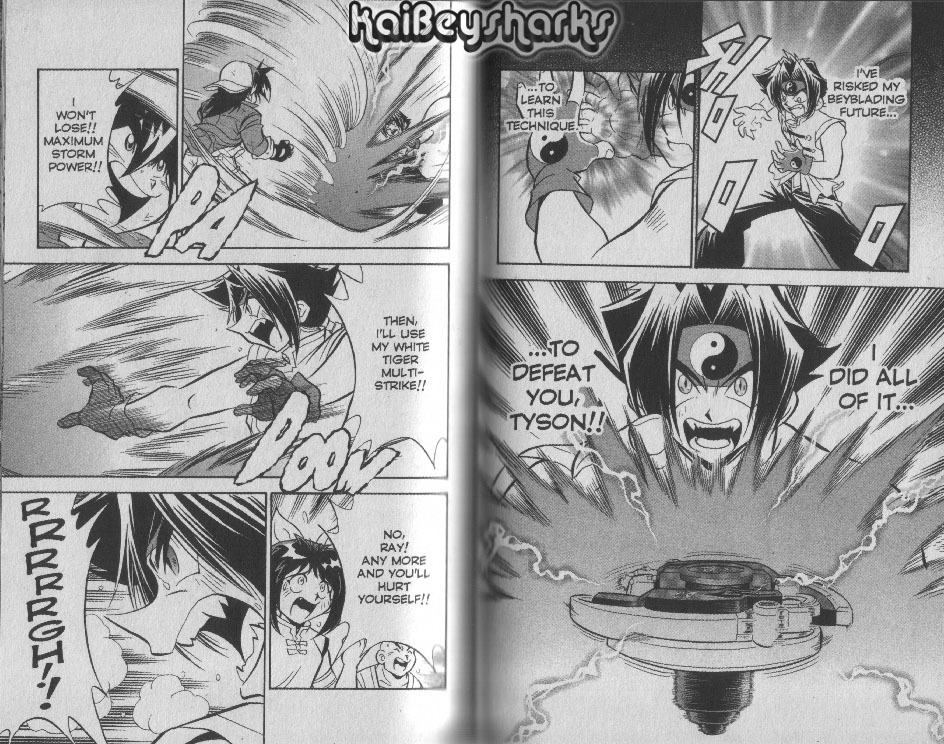 Bakuden Shoot Beyblade Chapter 12.3 page 26 - Vol.12 Chapter 3