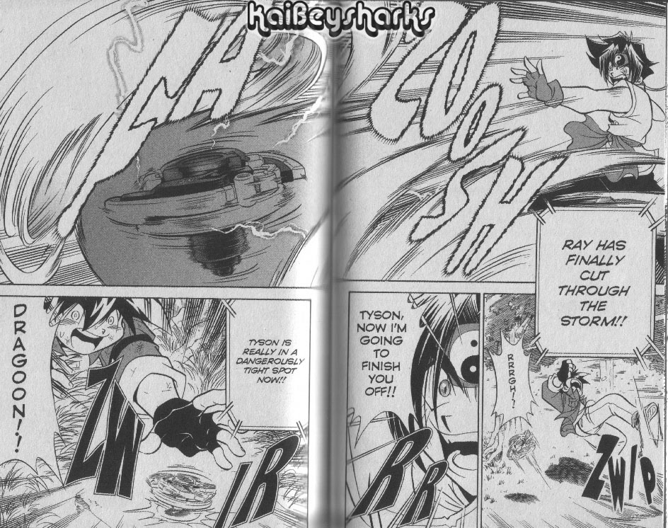 Bakuden Shoot Beyblade Chapter 12.3 page 27 - Vol.12 Chapter 3