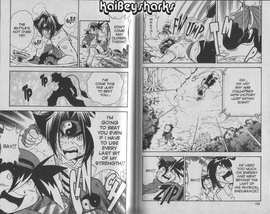 Bakuden Shoot Beyblade Chapter 12.3 page 28 - Vol.12 Chapter 3