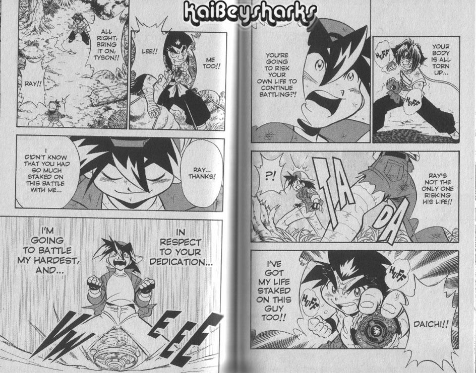 Bakuden Shoot Beyblade Chapter 12.3 page 29 - Vol.12 Chapter 3