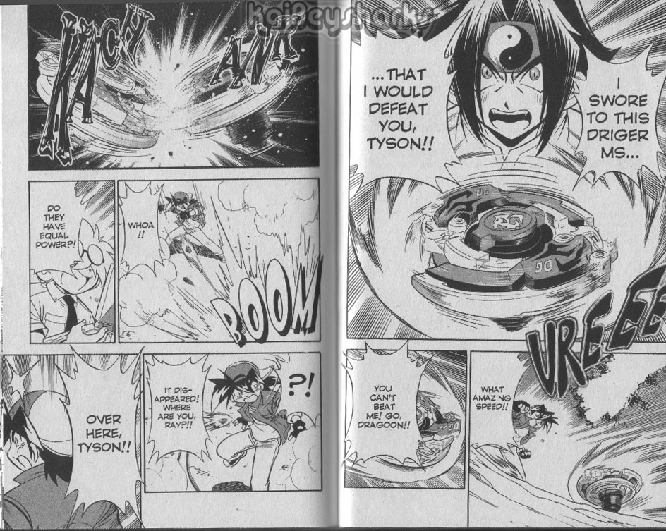 Bakuden Shoot Beyblade Chapter 12.3 page 8 - Vol.12 Chapter 3