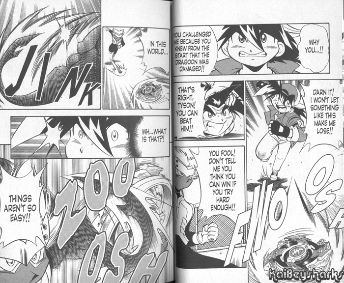 Bakuden Shoot Beyblade Chapter 13.1 page 10 - Vol.13 Chapter 1