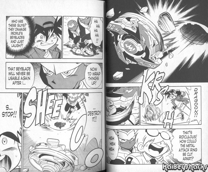 Bakuden Shoot Beyblade Chapter 13.1 page 11 - Vol.13 Chapter 1