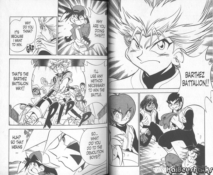 Bakuden Shoot Beyblade Chapter 13.1 page 14 - Vol.13 Chapter 1