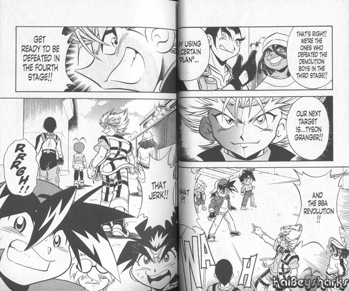 Bakuden Shoot Beyblade Chapter 13.1 page 15 - Vol.13 Chapter 1