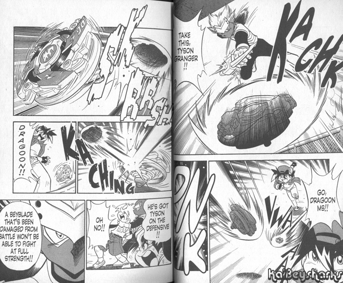 Bakuden Shoot Beyblade Chapter 13.1 page 9 - Vol.13 Chapter 1