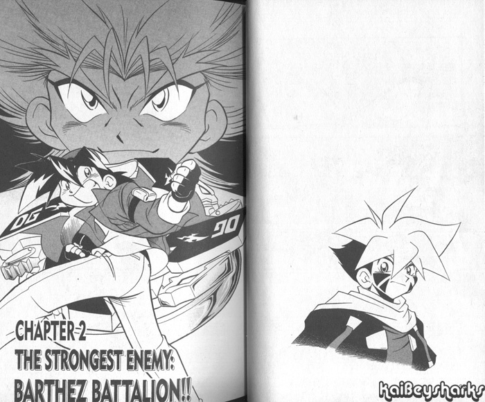 Bakuden Shoot Beyblade Chapter 13.2 page 1 - Vol.13 Chapter 2