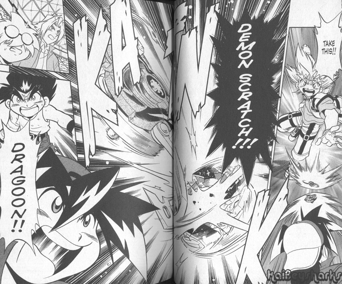 Bakuden Shoot Beyblade Chapter 13.2 page 13 - Vol.13 Chapter 2