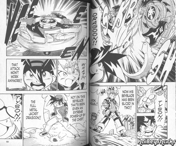 Bakuden Shoot Beyblade Chapter 13.2 page 14 - Vol.13 Chapter 2
