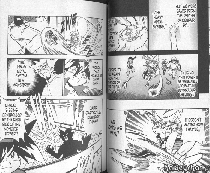 Bakuden Shoot Beyblade Chapter 13.2 page 17 - Vol.13 Chapter 2