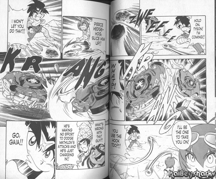 Bakuden Shoot Beyblade Chapter 13.2 page 18 - Vol.13 Chapter 2