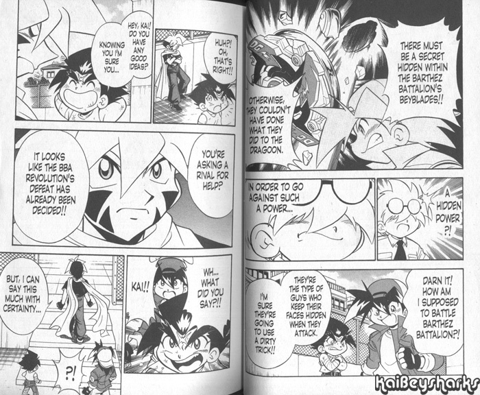 Bakuden Shoot Beyblade Chapter 13.2 page 2 - Vol.13 Chapter 2