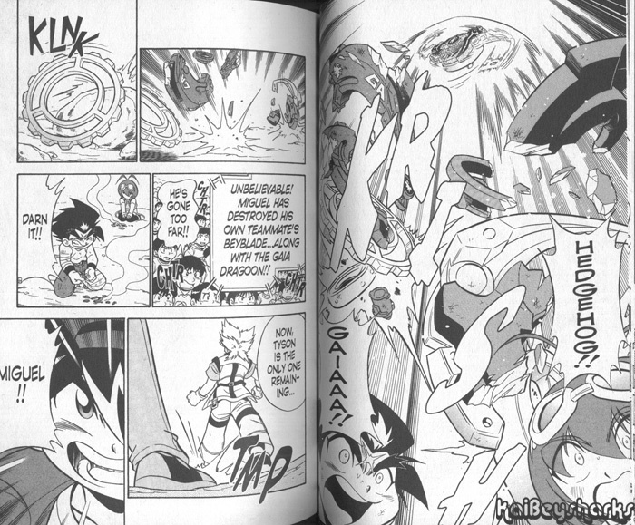 Bakuden Shoot Beyblade Chapter 13.2 page 21 - Vol.13 Chapter 2
