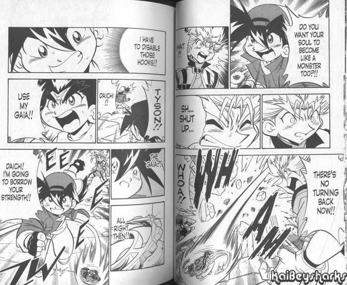 Bakuden Shoot Beyblade Chapter 13.2 page 23 - Vol.13 Chapter 2