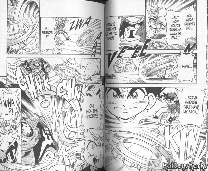 Bakuden Shoot Beyblade Chapter 13.2 page 24 - Vol.13 Chapter 2