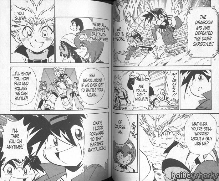 Bakuden Shoot Beyblade Chapter 13.2 page 27 - Vol.13 Chapter 2