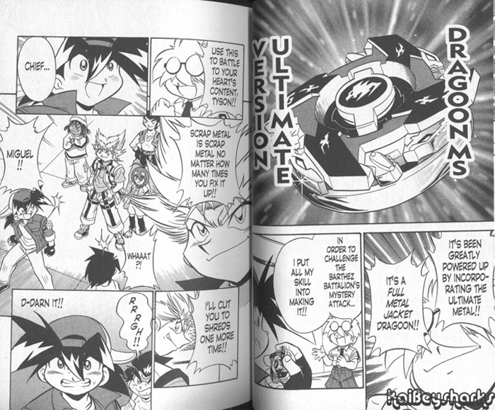 Bakuden Shoot Beyblade Chapter 13.2 page 4 - Vol.13 Chapter 2