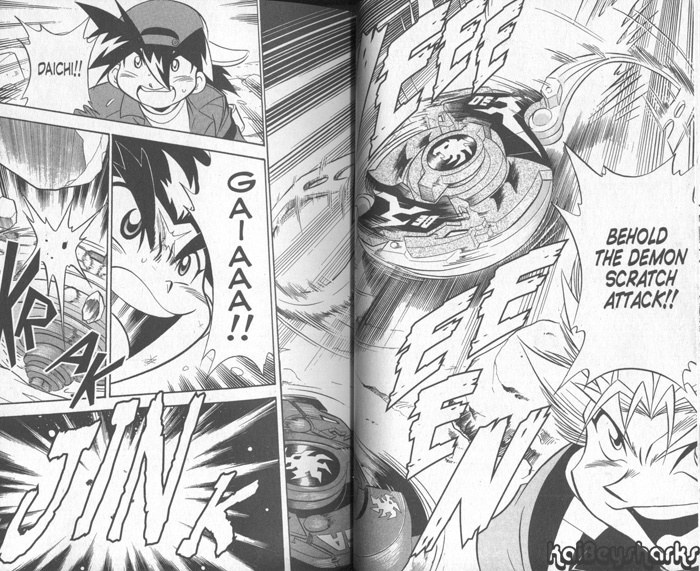Bakuden Shoot Beyblade Chapter 13.2 page 8 - Vol.13 Chapter 2