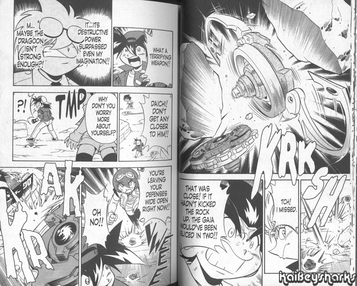 Bakuden Shoot Beyblade Chapter 13.2 page 9 - Vol.13 Chapter 2