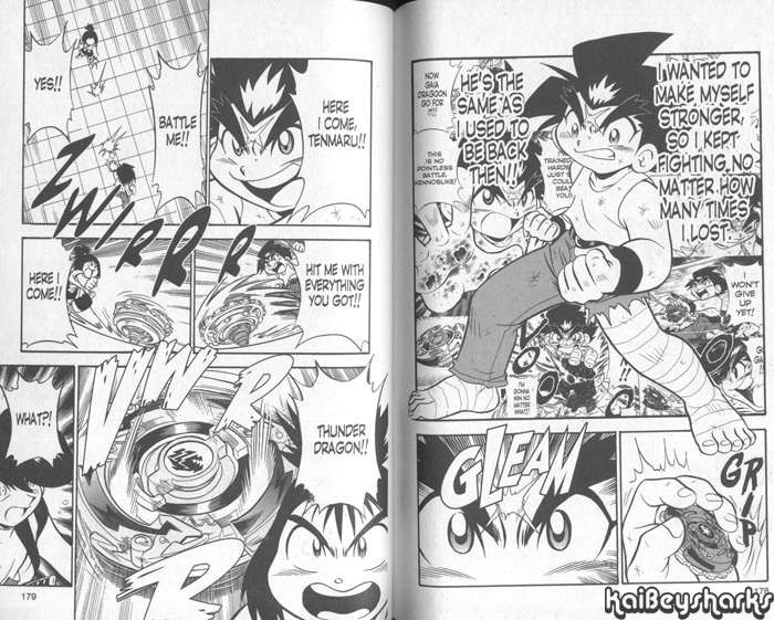 Bakuden Shoot Beyblade Chapter 13.3-5 page 11 - Vol.13 Chapter 3.5