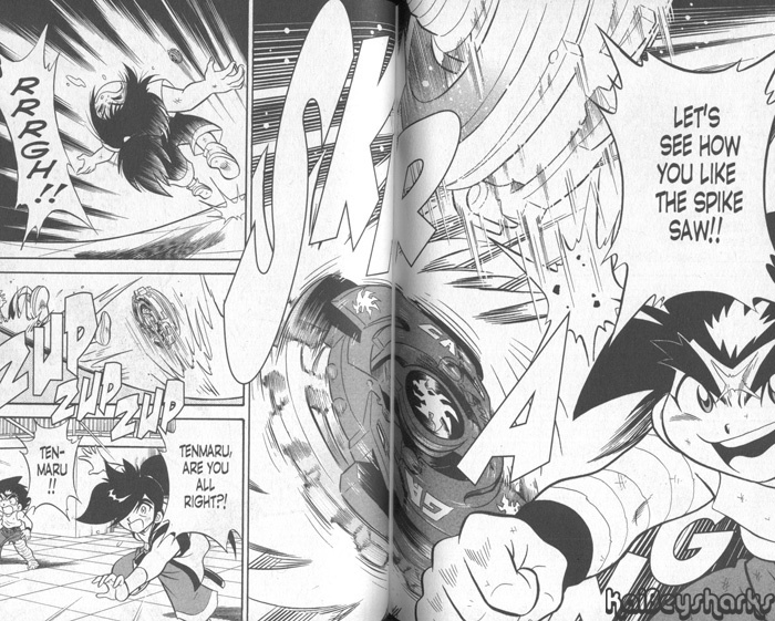 Bakuden Shoot Beyblade Chapter 13.3-5 page 13 - Vol.13 Chapter 3.5