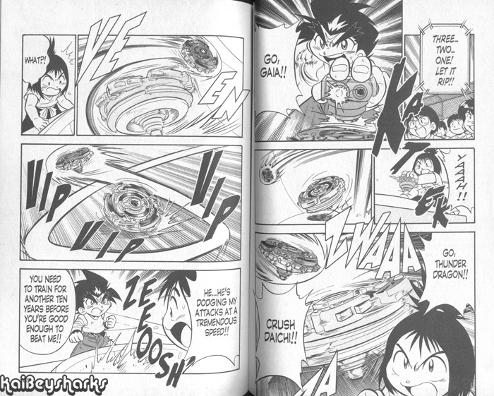Bakuden Shoot Beyblade Chapter 13.3-5 page 5 - Vol.13 Chapter 3.5