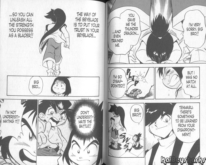 Bakuden Shoot Beyblade Chapter 13.3-5 page 7 - Vol.13 Chapter 3.5
