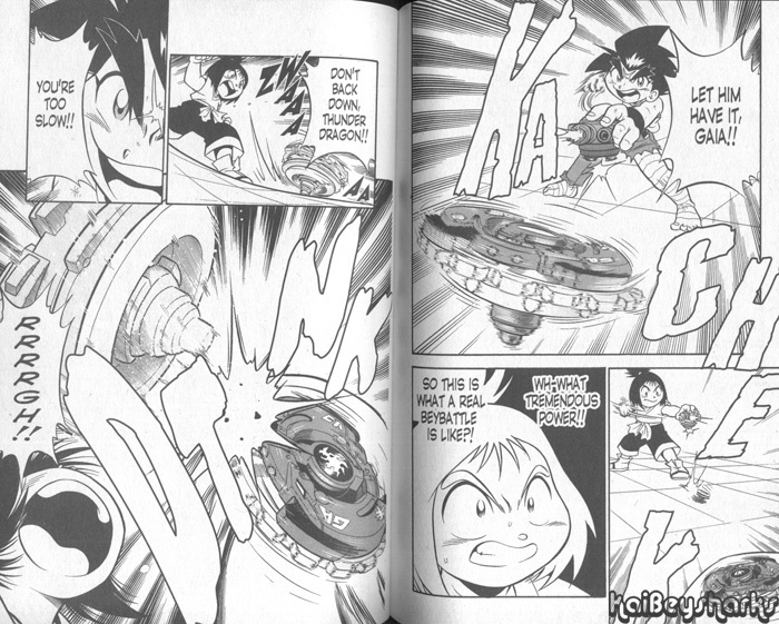 Bakuden Shoot Beyblade Chapter 13.3-5 page 9 - Vol.13 Chapter 3.5
