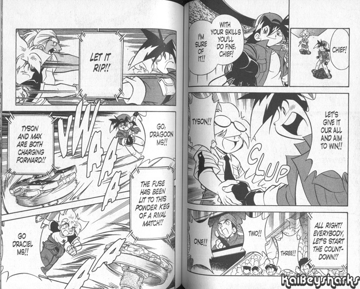 Bakuden Shoot Beyblade Chapter 13.3 page 12 - Vol.13 Chapter 3
