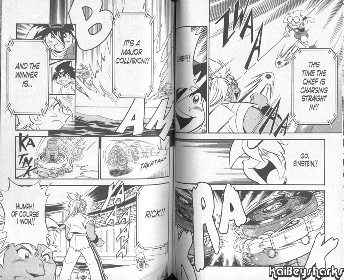 Bakuden Shoot Beyblade Chapter 13.3 page 19 - Vol.13 Chapter 3