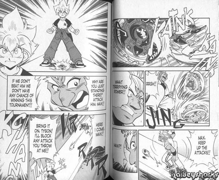 Bakuden Shoot Beyblade Chapter 13.3 page 21 - Vol.13 Chapter 3