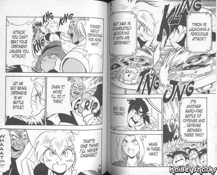 Bakuden Shoot Beyblade Chapter 13.3 page 22 - Vol.13 Chapter 3