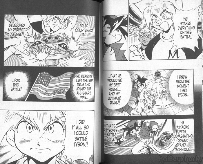 Bakuden Shoot Beyblade Chapter 13.3 page 24 - Vol.13 Chapter 3