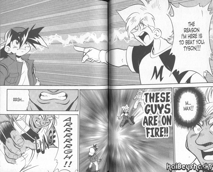 Bakuden Shoot Beyblade Chapter 13.3 page 25 - Vol.13 Chapter 3